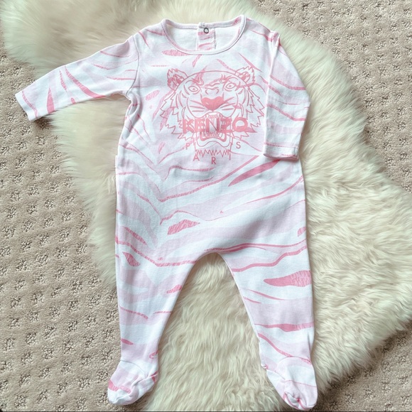 sold❤️Kenzo logo baby bodysuit set with storage bag - Picture 2 of 7